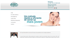 Desktop Screenshot of dr-durval-brunelli.com